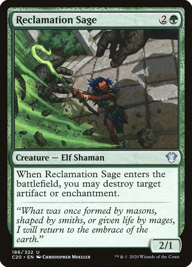 Reclamation Sage [Commander 2020] | Gamers Paradise