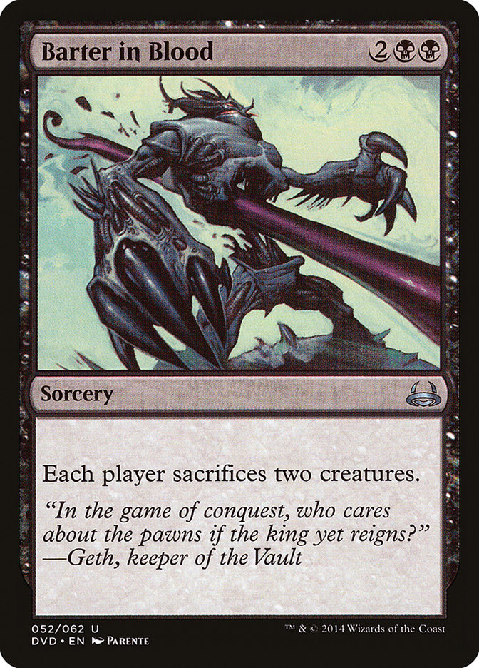 Barter in Blood (Divine vs. Demonic) [Duel Decks Anthology] | Gamers Paradise