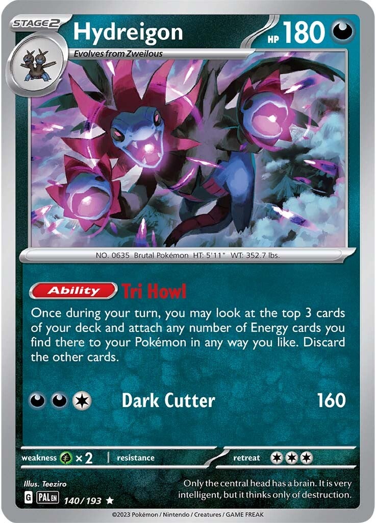 Hydreigon (140/193) [Scarlet & Violet: Paldea Evolved] | Gamers Paradise