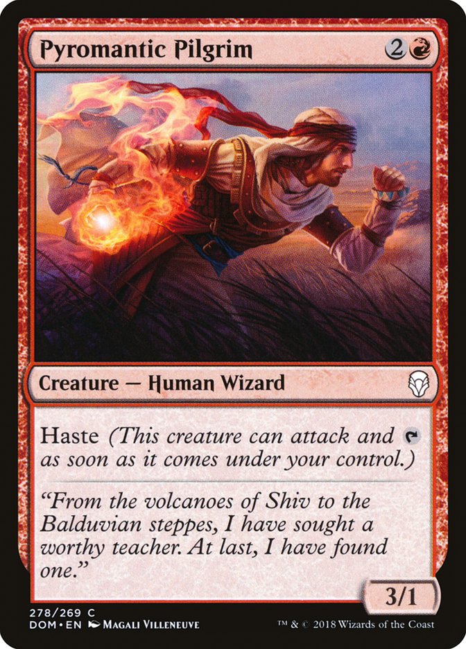 Pyromantic Pilgrim [Dominaria] | Gamers Paradise