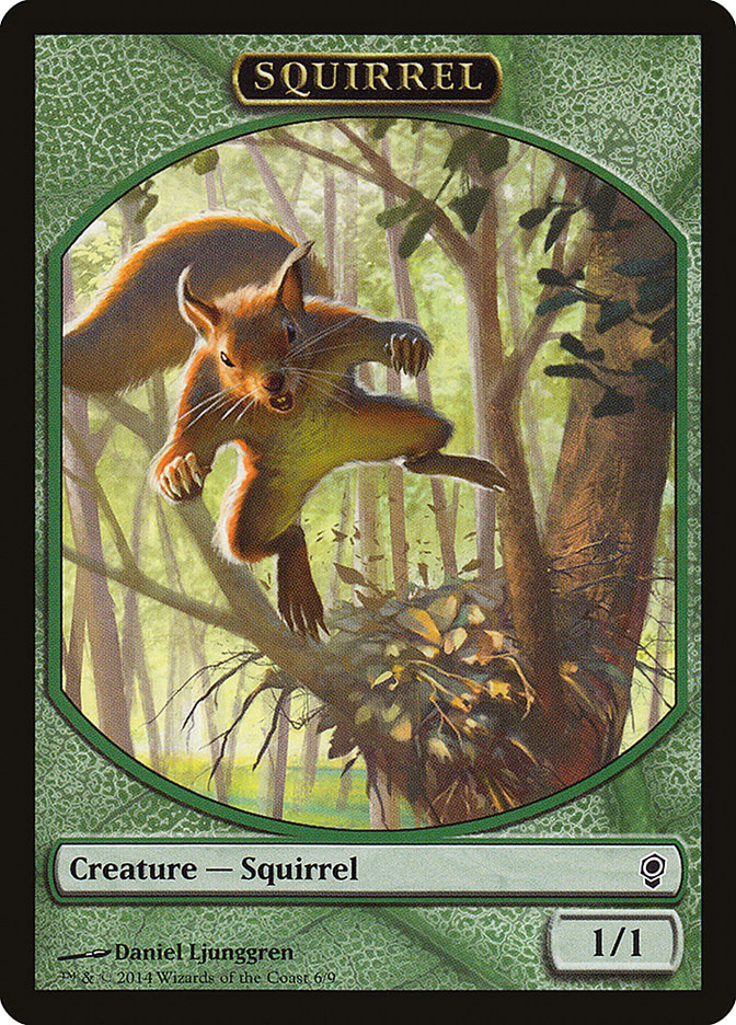 Squirrel Token [Conspiracy Tokens] | Gamers Paradise