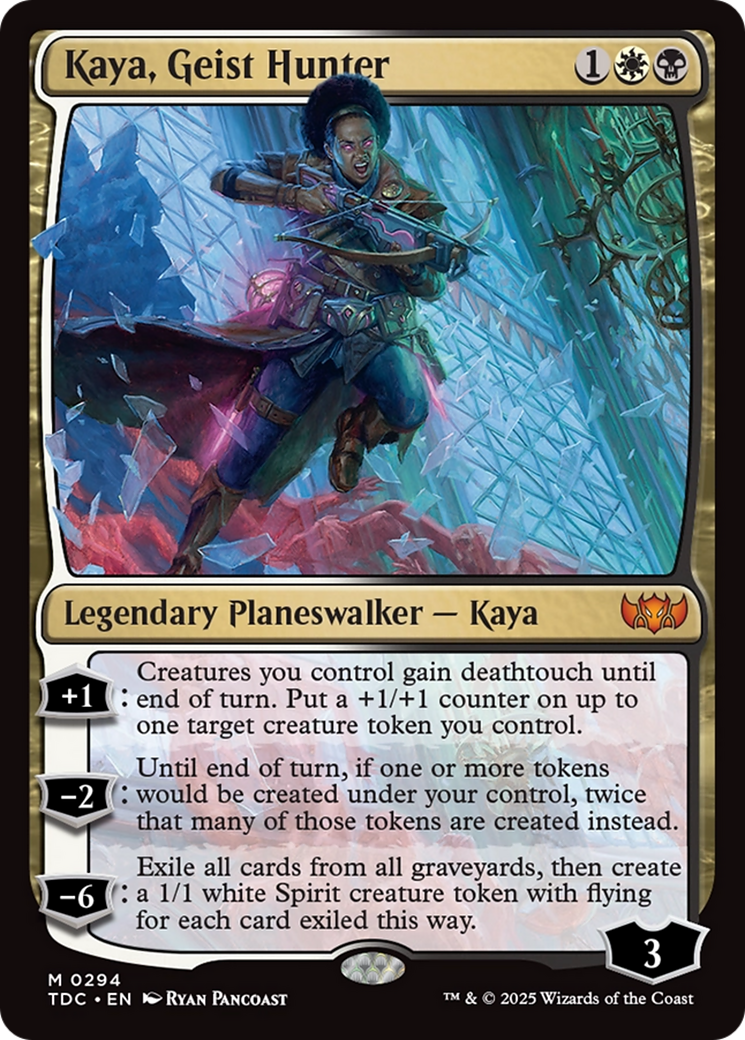 Kaya, Geist Hunter [Tarkir: Dragonstorm Commander] | Gamers Paradise