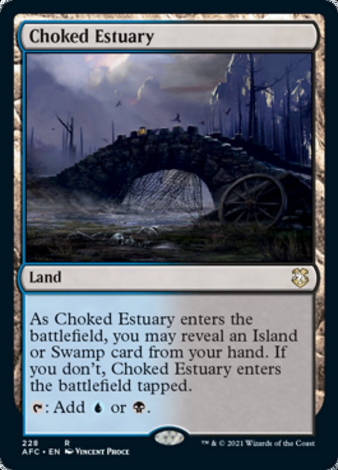 Choked Estuary [Dungeons & Dragons: Adventures in the Forgotten Realms Commander] | Gamers Paradise