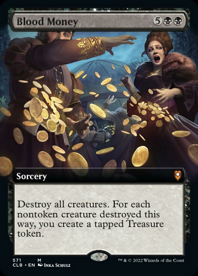 Blood Money (Extended Art) [Commander Legends: Battle for Baldur's Gate] | Gamers Paradise