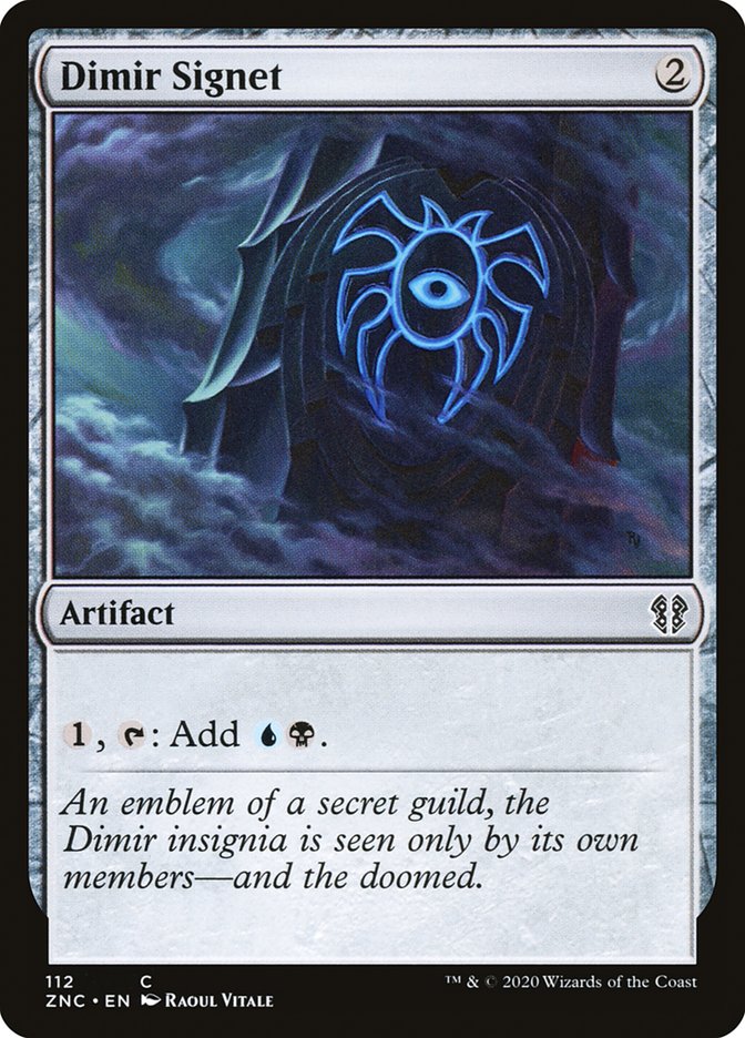 Dimir Signet [Zendikar Rising Commander] | Gamers Paradise