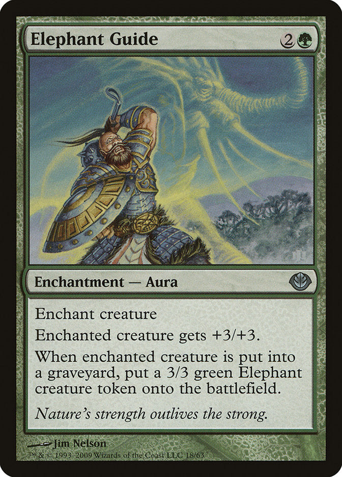 Elephant Guide [Duel Decks: Garruk vs. Liliana] | Gamers Paradise