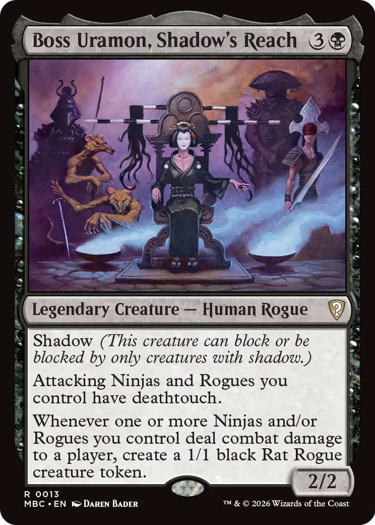 Boss Uramon, Shadow's Reach [Mystery Booster: Commander Edition] | Gamers Paradise