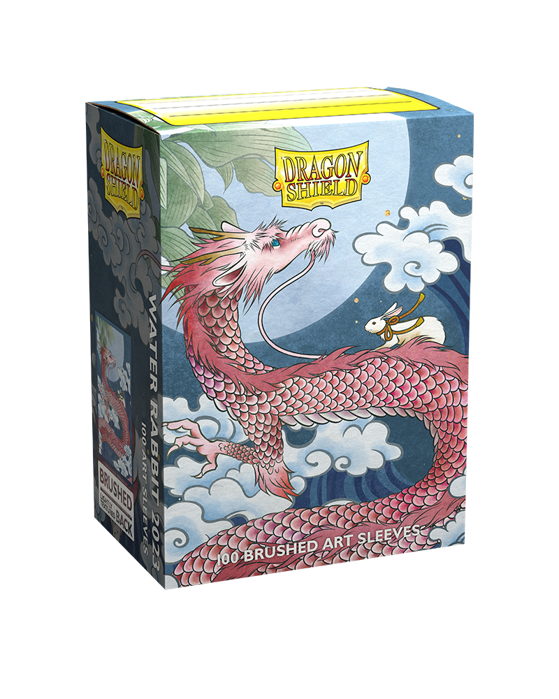 Dragon Shield: Standard 100ct Brushed Art Sleeves - Water Rabbit (2023) | Gamers Paradise