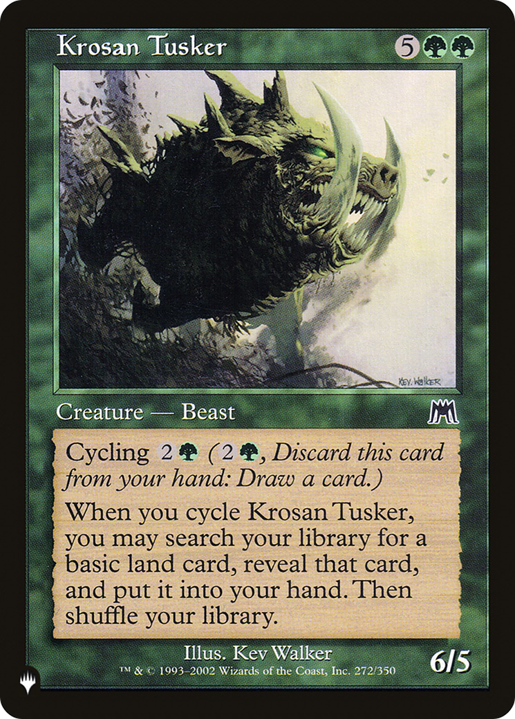 Krosan Tusker (ONS) [The List] | Gamers Paradise