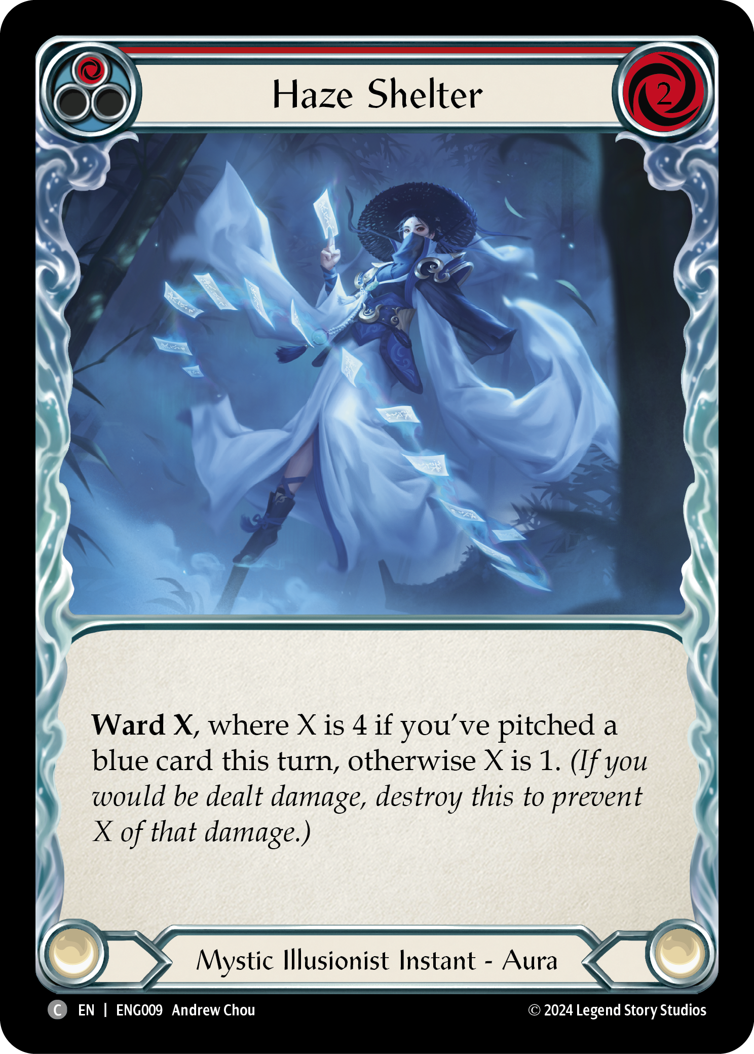 Haze Shelter [ENG009] (Part the Mistveil Enigma Blitz Deck) | Gamers Paradise
