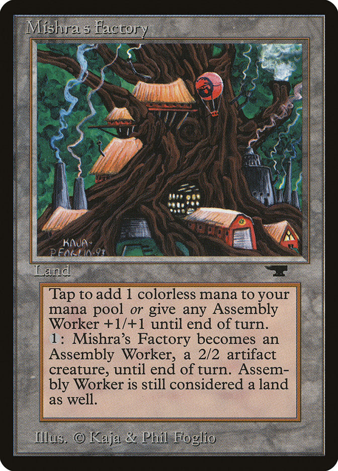 Mishra's Factory (Dark Green Background) [Antiquities] | Gamers Paradise