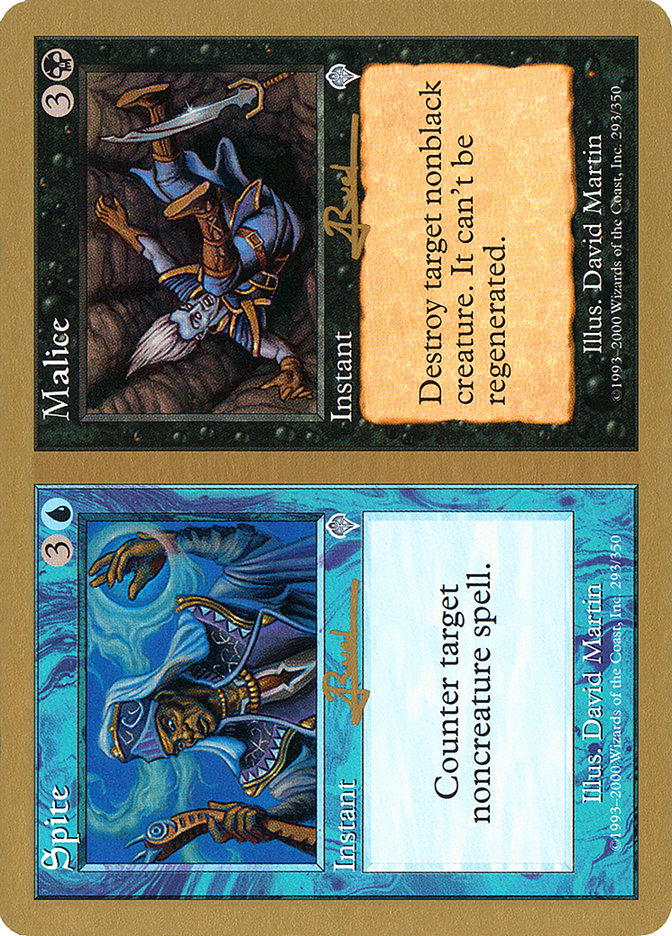 Spite // Malice (Antoine Ruel) [World Championship Decks 2001] | Gamers Paradise
