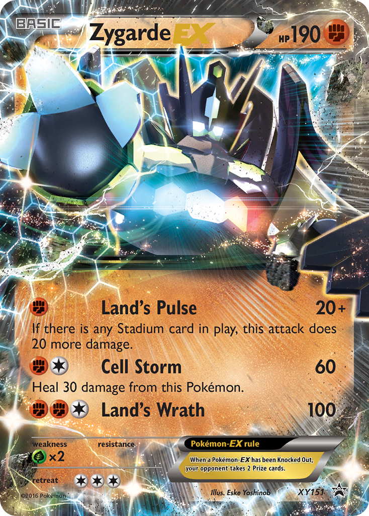 Zygarde EX (XY151) [XY: Black Star Promos] | Gamers Paradise