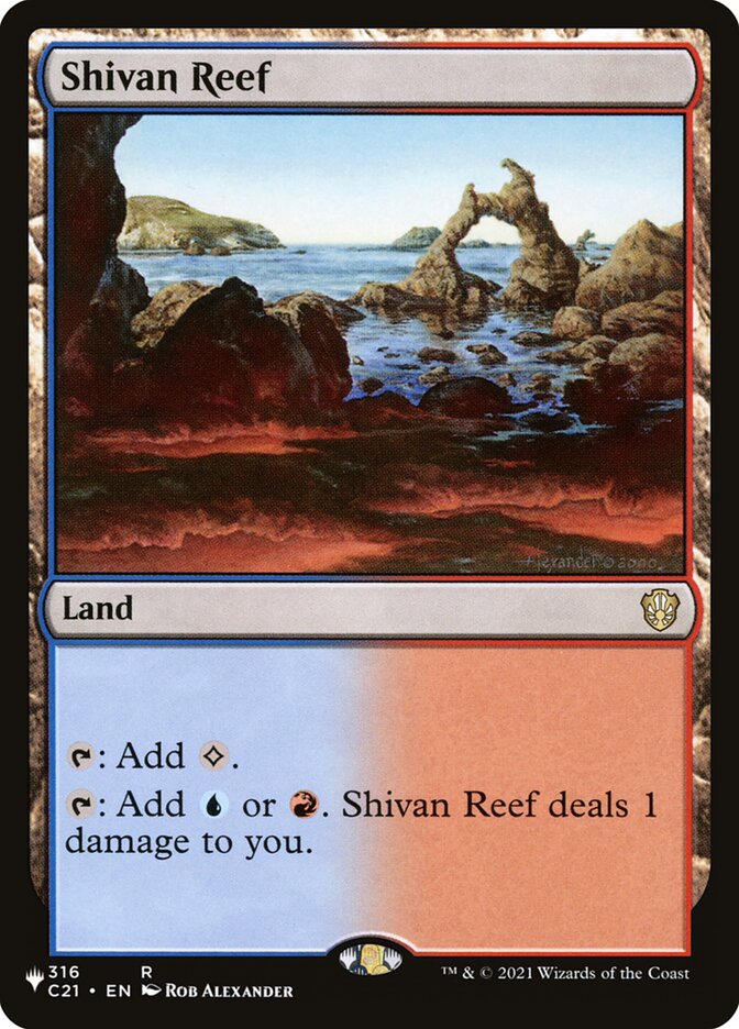 Shivan Reef [Secret Lair: Heads I Win, Tails You Lose] | Gamers Paradise