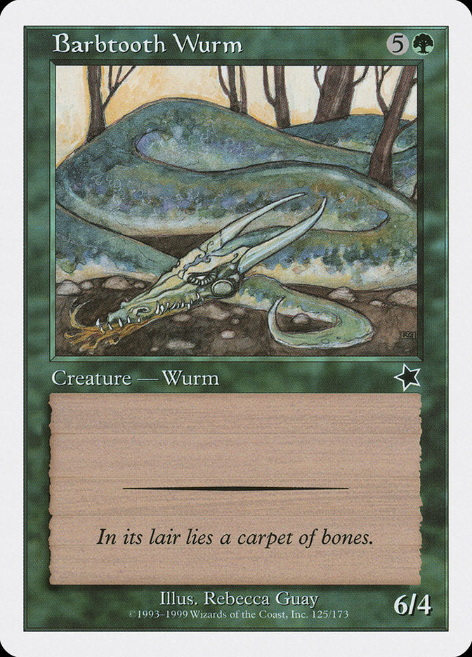 Barbtooth Wurm [Starter 1999] | Gamers Paradise