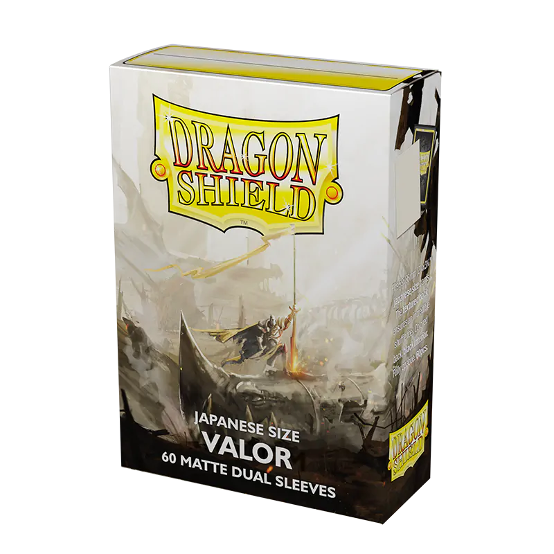 Dragon Shield: Japanese Size 60ct Sleeves - Valor (Dual Matte) | Gamers Paradise