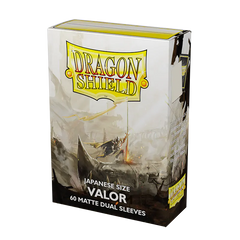 Dragon Shield: Japanese Size 60ct Sleeves - Valor (Dual Matte) | Gamers Paradise