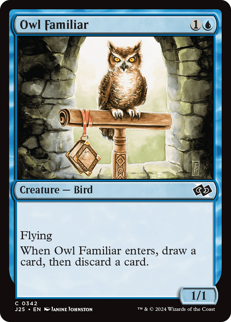 Owl Familiar [Foundations Jumpstart] | Gamers Paradise