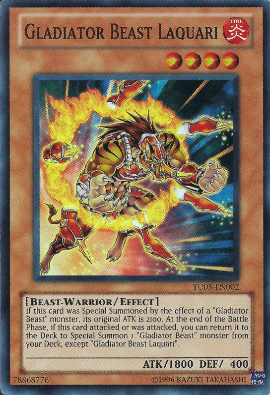 Gladiator Beast Laquari [TU05-EN002] Super Rare | Gamers Paradise