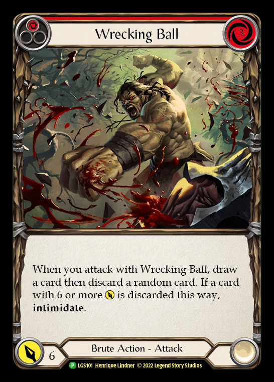 Wrecking Ball [LGS101] (Promo)  Rainbow Foil | Gamers Paradise