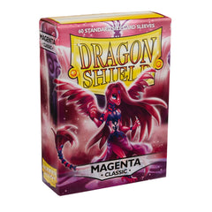 Dragon Shield: Standard 60ct Sleeves - Magenta (Classic) | Gamers Paradise