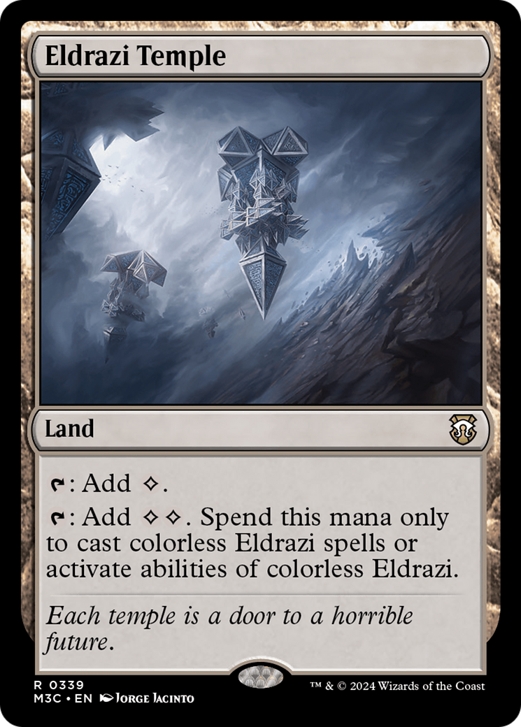 Eldrazi Temple (Ripple Foil) [Modern Horizons 3 Commander] | Gamers Paradise