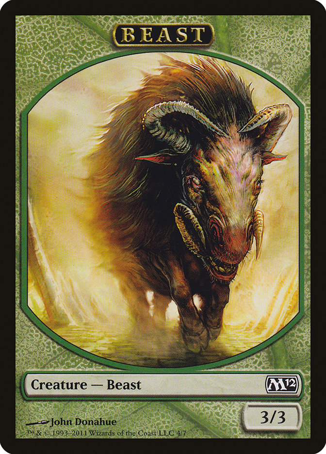 Beast Token [Magic 2012 Tokens] | Gamers Paradise