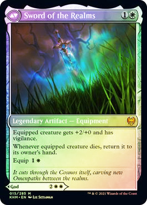 Halvar, God of Battle // Sword of the Realms [Kaldheim Prerelease Promos] | Gamers Paradise