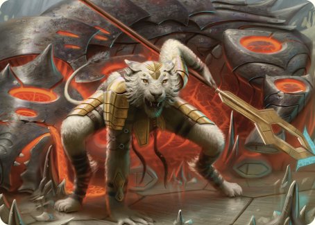 Sunspear Shikari Art Card [Commander Masters Art Series] | Gamers Paradise