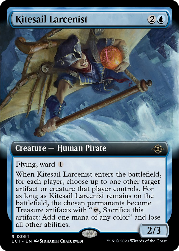 Kitesail Larcenist (Extended Art) [The Lost Caverns of Ixalan] | Gamers Paradise