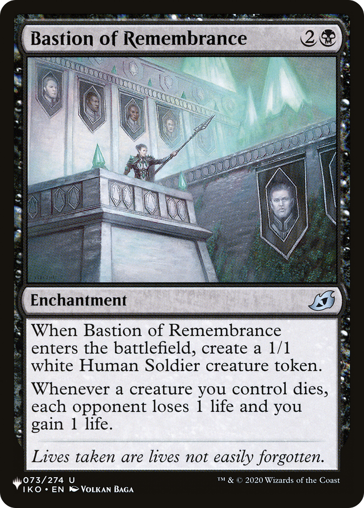 Bastion of Remembrance [The List Reprints] | Gamers Paradise