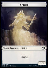 Elephant // Spirit Double-Sided Token [Innistrad: Midnight Hunt Commander Tokens] | Gamers Paradise