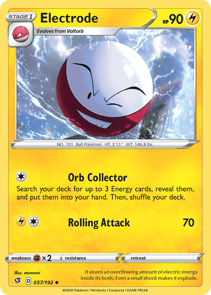 Electrode (057/192) [Sword & Shield: Rebel Clash] | Gamers Paradise