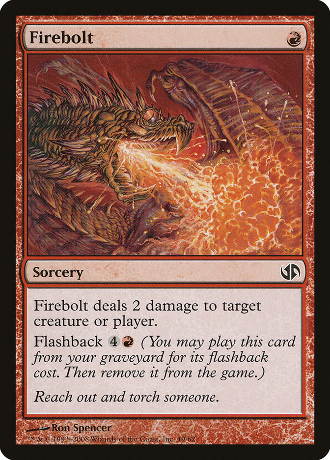 Firebolt [Duel Decks: Jace vs. Chandra] | Gamers Paradise
