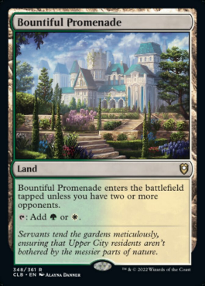 Bountiful Promenade [Commander Legends: Battle for Baldur's Gate] | Gamers Paradise