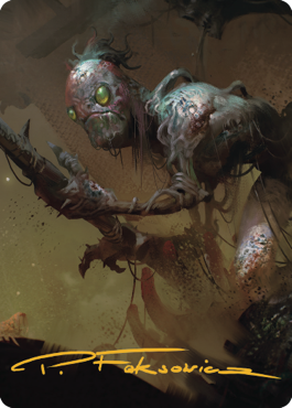 Mold Folk Art Card (Gold-Stamped Signature) [Commander Legends: Battle for Baldur's Gate Art Series] | Gamers Paradise