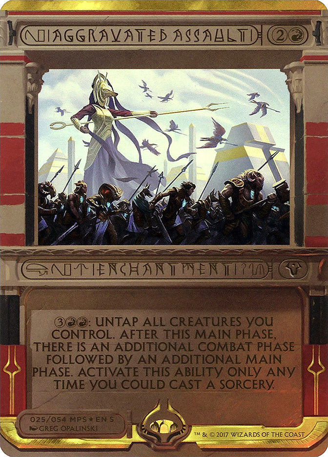 Aggravated Assault (Invocation) [Amonkhet Invocations] | Gamers Paradise