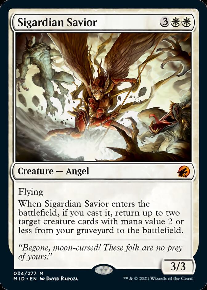 Sigardian Savior [Innistrad: Midnight Hunt] | Gamers Paradise