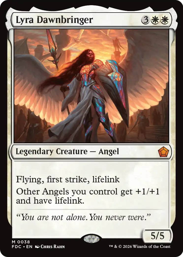 Lyra Dawnbringer [Foundations Commander] | Gamers Paradise