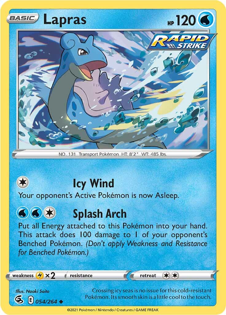 Lapras (054/264) [Sword & Shield: Fusion Strike] | Gamers Paradise