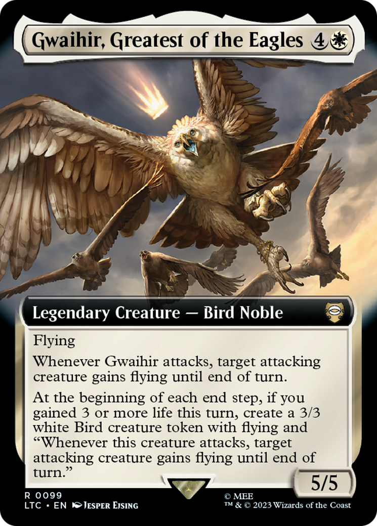 Gwaihir, Greatest of the Eagles (Extended Art) [The Lord of the Rings: Tales of Middle-Earth Commander] | Gamers Paradise