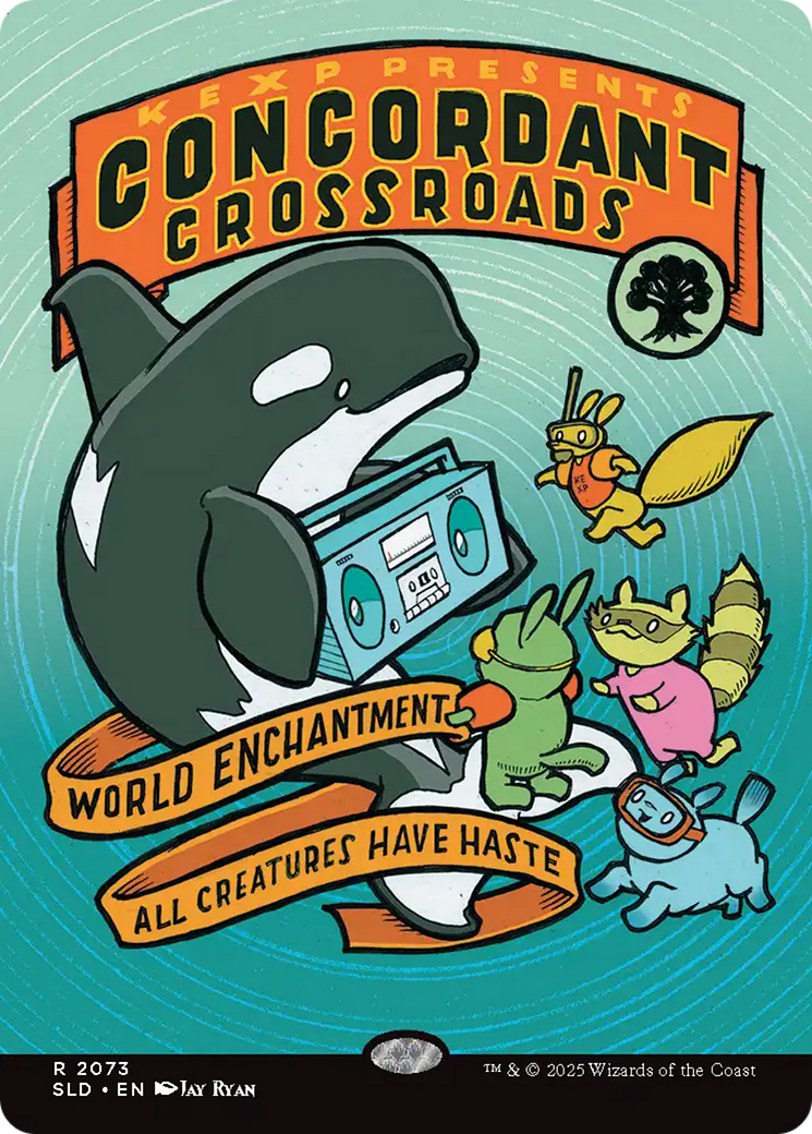Concordant Crossroads (2073) (Rainbow Foil) [Secret Lair Drop Series] | Gamers Paradise