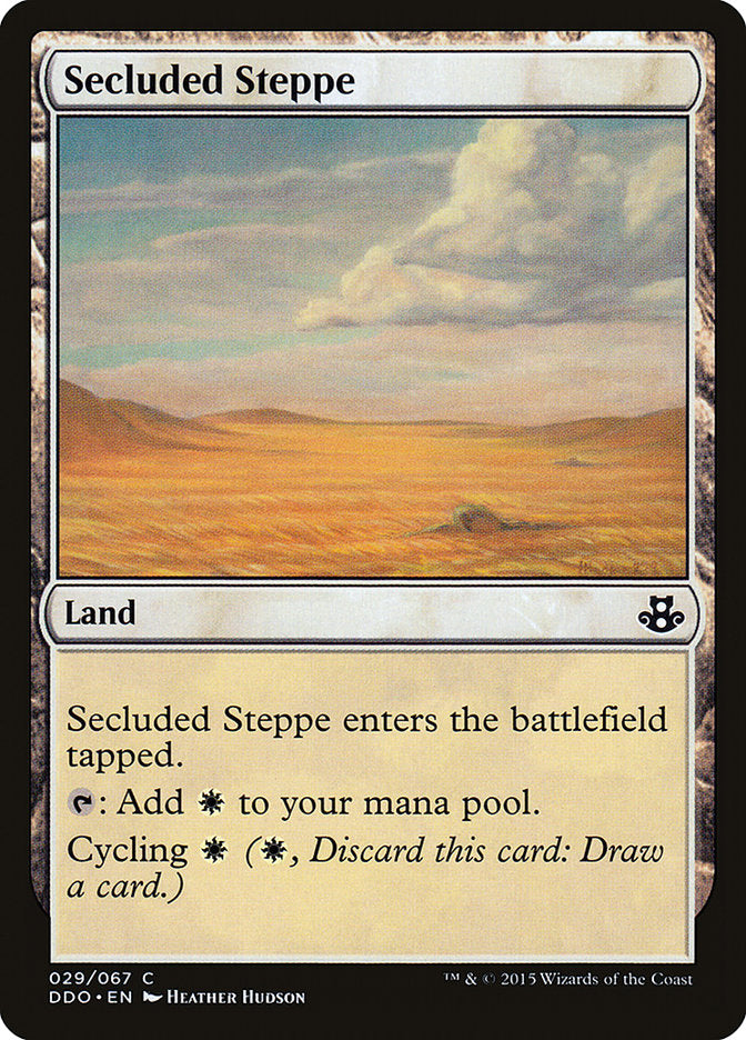 Secluded Steppe [Duel Decks: Elspeth vs. Kiora] | Gamers Paradise