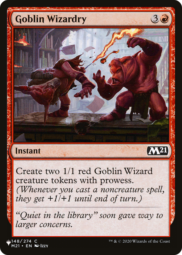 Goblin Wizardry [The List Reprints] | Gamers Paradise