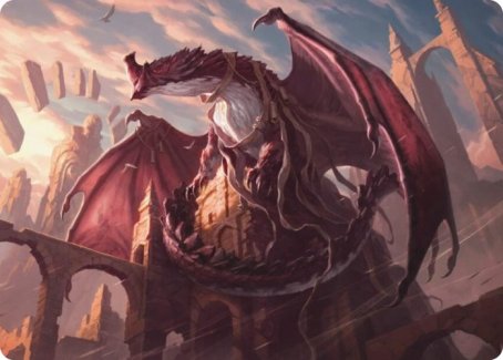 Velomachus Lorehold Art Card [Strixhaven: School of Mages Art Series] | Gamers Paradise