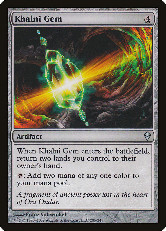 Khalni Gem [Zendikar] | Gamers Paradise