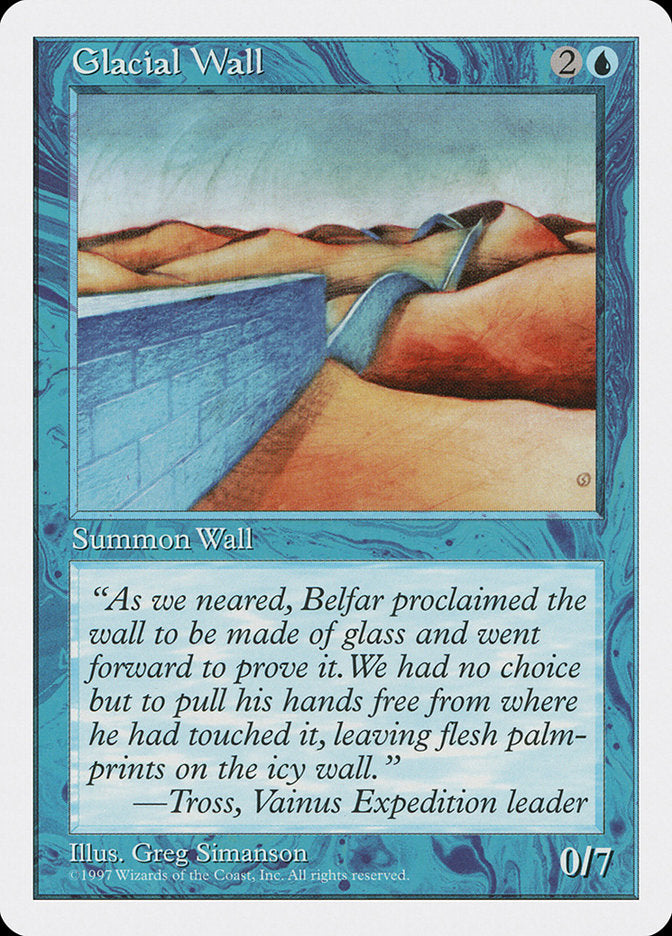 Glacial Wall [Fifth Edition] | Gamers Paradise