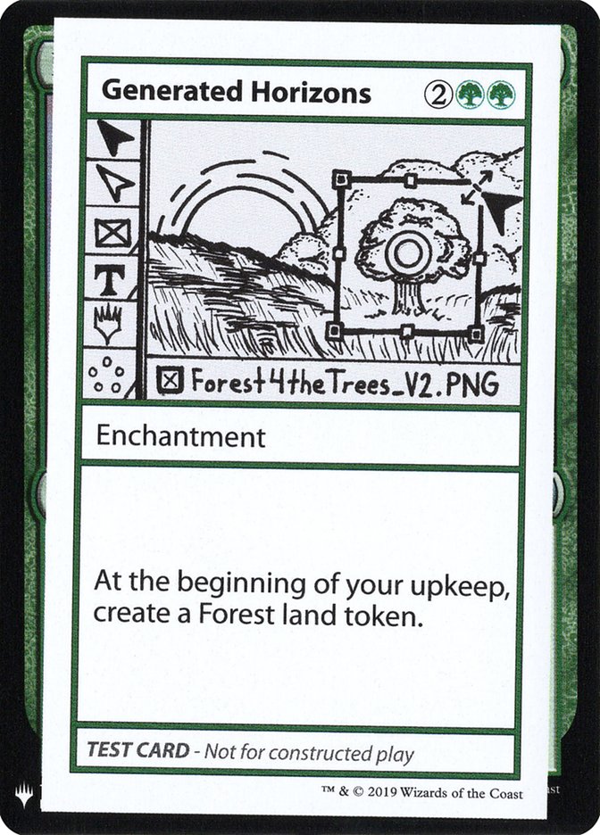 Generated Horizons [Mystery Booster Playtest Cards] | Gamers Paradise