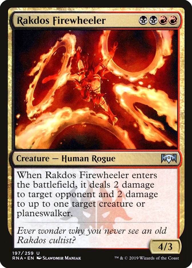 Rakdos Firewheeler [Ravnica Allegiance] | Gamers Paradise