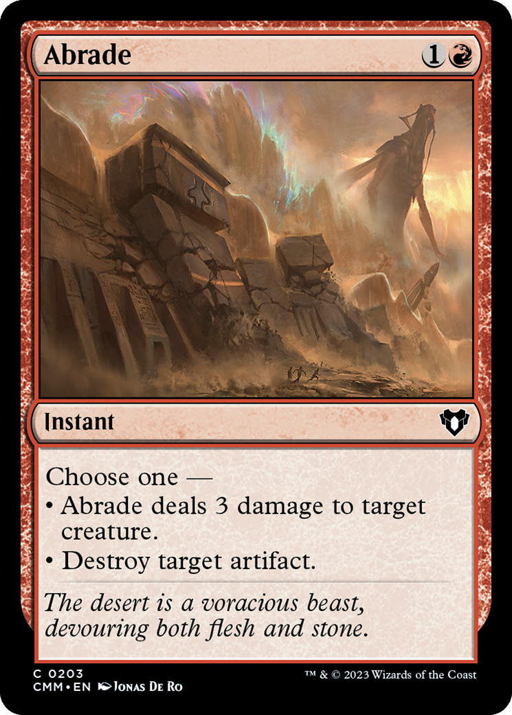 Abrade [Commander Masters] | Gamers Paradise